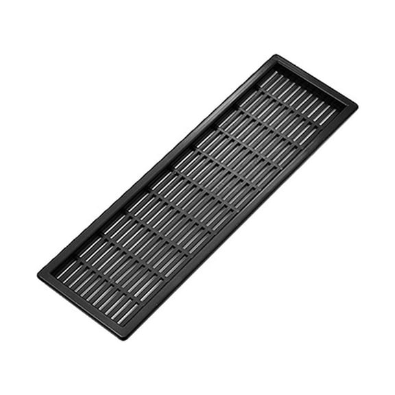 Homena ABS Vent Grill Kitchen Bedroom Cabinet Plinth 220 X 59 Mm Ventilation Grille Cover Breathable Mesh Household Parts