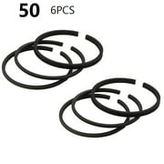 YOUTHINK 10-Pack Pump Piston Rings – Rubber Cylinder Rings, 75x56x1mm, Wear-Resistant, High Temp & Low Noise For Air Compressors