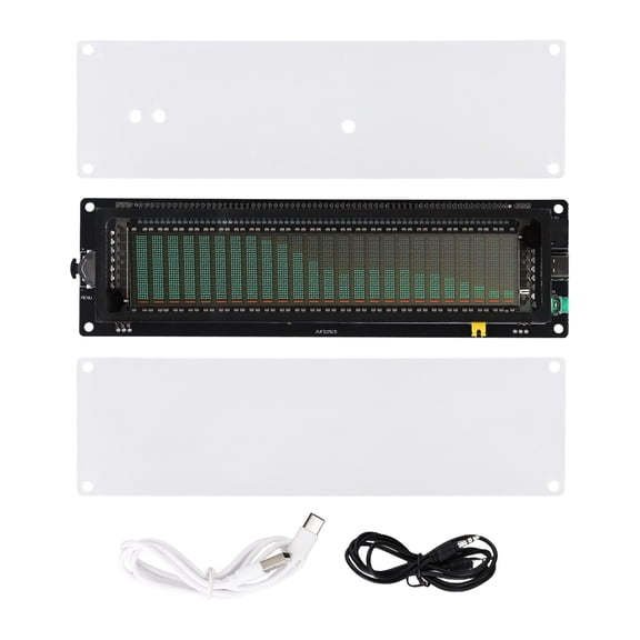 Homena Audio Spectrum Analyzer Board Spectrum MIC Pick Up Meter VU Meter Screen Display Vacuum Fluorescent Display 32Hz-20KHz AK2515