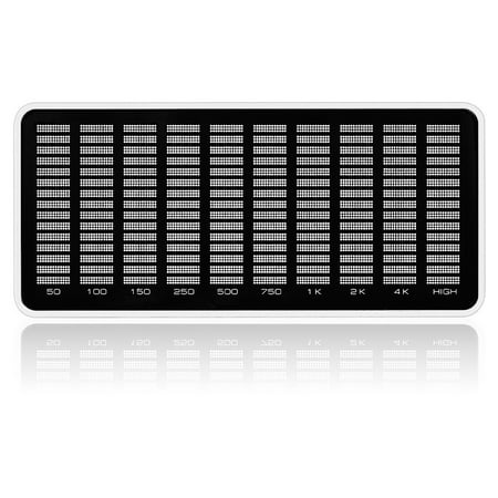Homena Audio Spectrum Analyzer Music Spectrum MIC Pick-Up Sound Level Meter Audio Analyzer Display 50Hz-20KHz Accurate Music Spectrum
