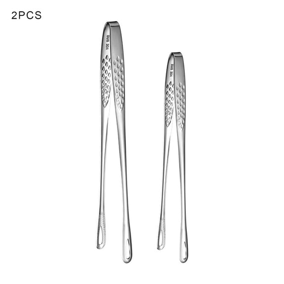Homena BBQ Food Tools Kitchen Grill Tongs Family Gatherings 9'' 12'' Straight Grill Tweezers Set Kitchen Easy To Clean