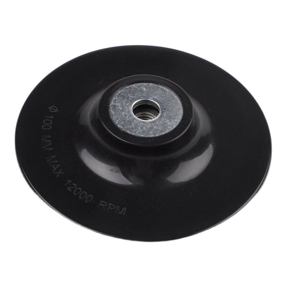 Homena Backing Pad for 4 Inch Fiber Sanding Discs Use with Angle Grinder Max RPM 15300