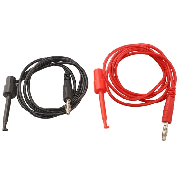 Homena Banana Connector to Test Hook Clips Leads for Electrical Testing 500V5A