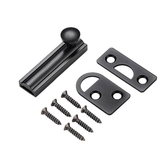 Homena Barn Slide Bolt Door Latch Lock Brass Bathroom Home Security Hardware With Screw Anti Theft Windows Door Sliding Bolts Latch