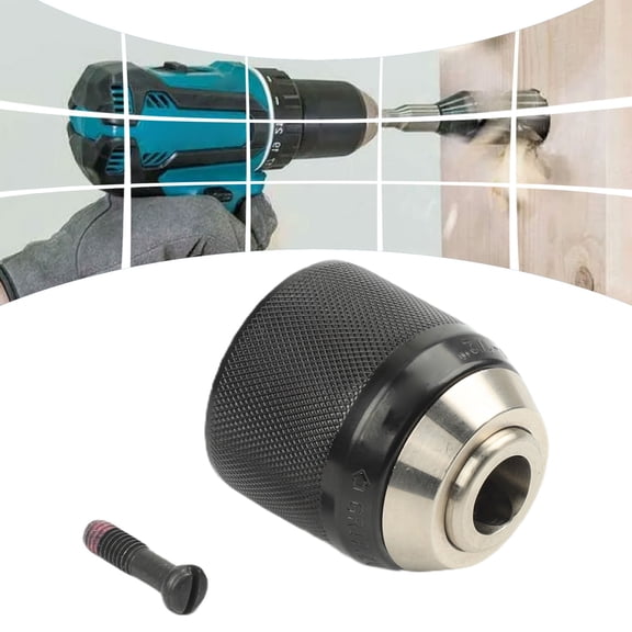 Homena Bit Changing Drill Chuck Replacement DIY Projects Cost-efficient Solution Enhanced Performance DHP484 DDF446 1 2''