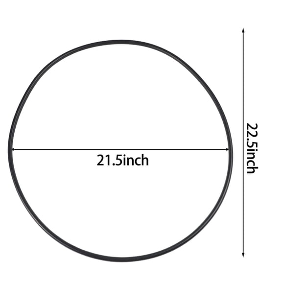 Homena Black Silicone O-Ring R0357800 For Pool Filter Cover Replacement Compatible CV340 CV460 CL580 Sealing Gasket Swimming Spa Parts