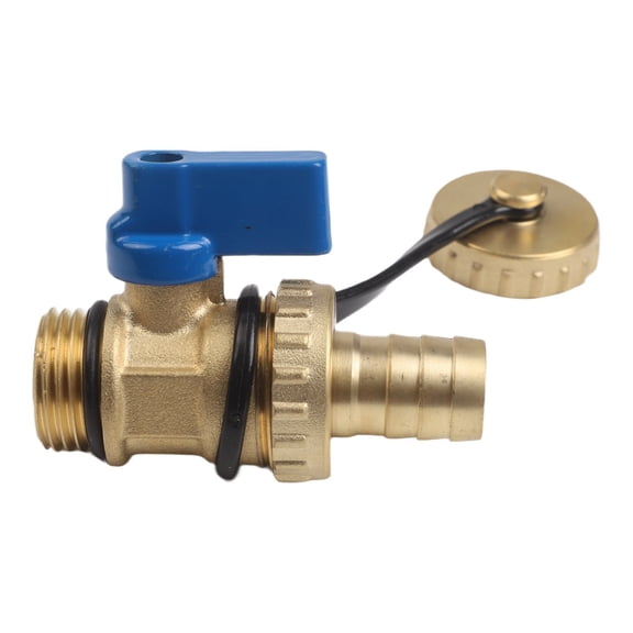 Homena Brass Drain Valve for Boiler Filling and Discharge DN15 G1/2 Connection