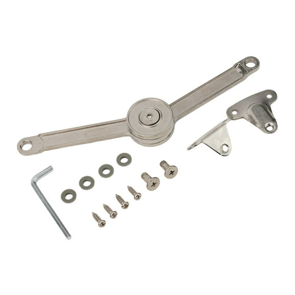 Homena Cabinet Doors Support Hinge Hydraulic Randomly Stop Hinges Adjustable Strength Rise And Fall Ailerons Support Furniture Hardware