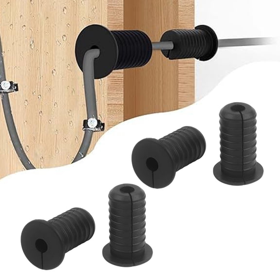 Homena Cable Routing Kit For Starlink Cable Routing Kit 6 Grommets & Drill Bits For Neat Installations Wires Cables And Accessories
