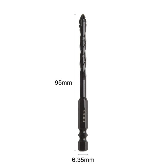 Homena Carbide Drill Bit Triangle Drill Bit High Performance Precise Positioning For Glass Drilling Carbide Drill Bit For Tiles