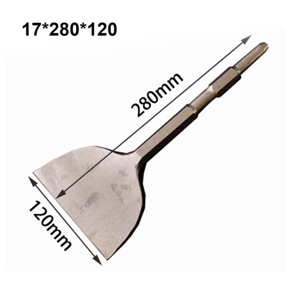 Homena Chisel For Impact Drill Electric Hammer Drill Bit Construction Work Tile Removal Re-sharpenable Working Points