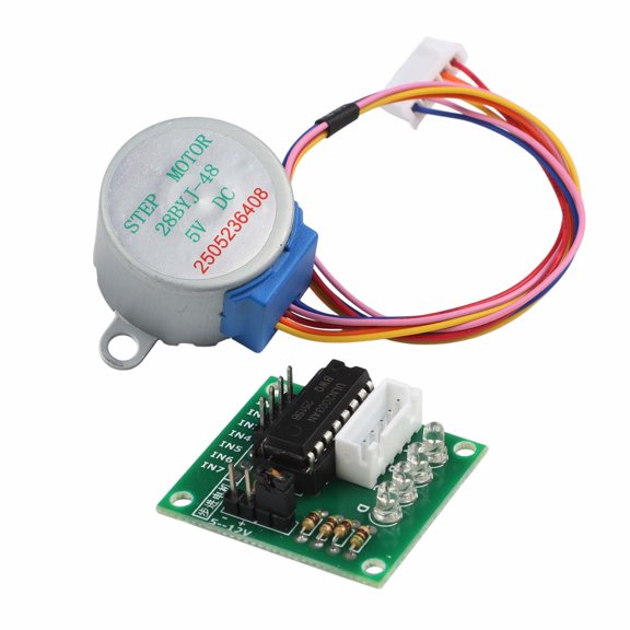 Homena Compact 5V Stepper Motor with ULN2003 Driver Board Compatible with For Arduino