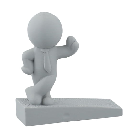 Homena Cute Door Stopper with Anti Slip Base Protects Floors and Pets for Home Use