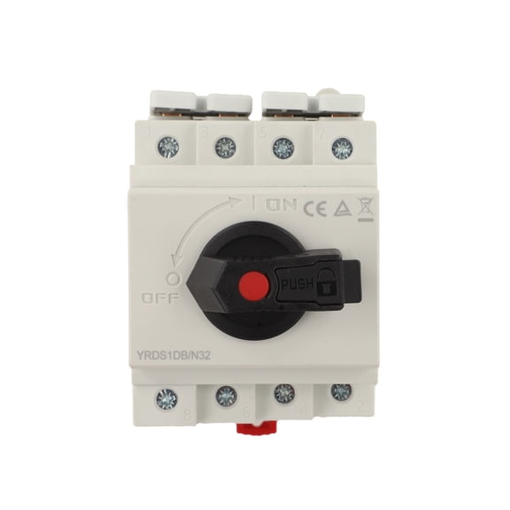 Homena DC Solar Disconnect Switch for Reliable Power Management 32A DC1000V Featuring Flame Retardant and Construction