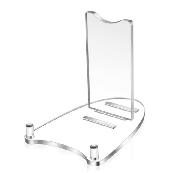 Homena Display Accessory Acrylic Frame Stand Adjustable Display Holds Photos And Plates