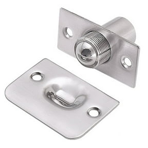 Homena Door Catch Stainless Steel Adjustable Roller Ball Door Spring Catch Lock Internal Latch Set Closet Door Ball Catch