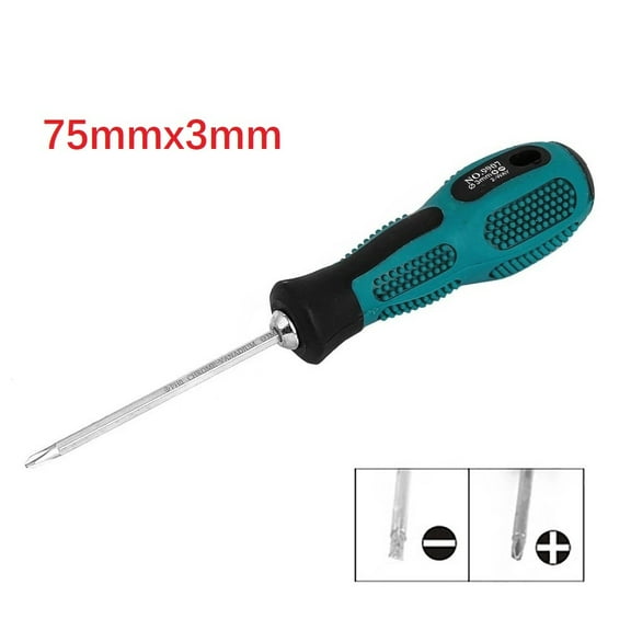 Homena Dual-Use 2 In 1 Slotted Cross Screwdriver Bolt Driver Screwdriver Magnetic Screwdriver With Rubber Handle Repairing Hand Tool