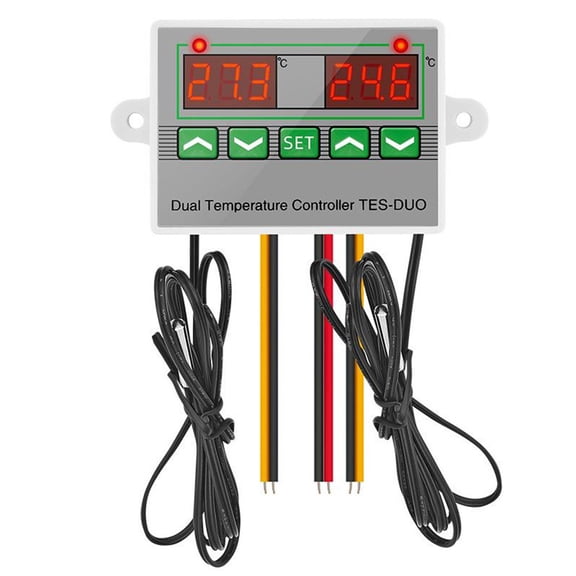 Homena Dual Zone Temperature Controller Smart Electronic Thermostat 220V ZFXST3012