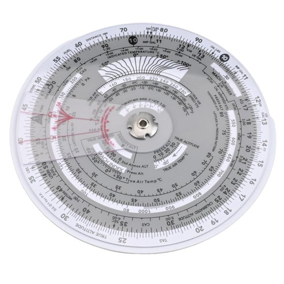 Homena E6B-R E6B-R2 Circular Flight Computer Aviation Plotter Slide Ruler For Aviation Flight Training Pilot Training Gauging Tools