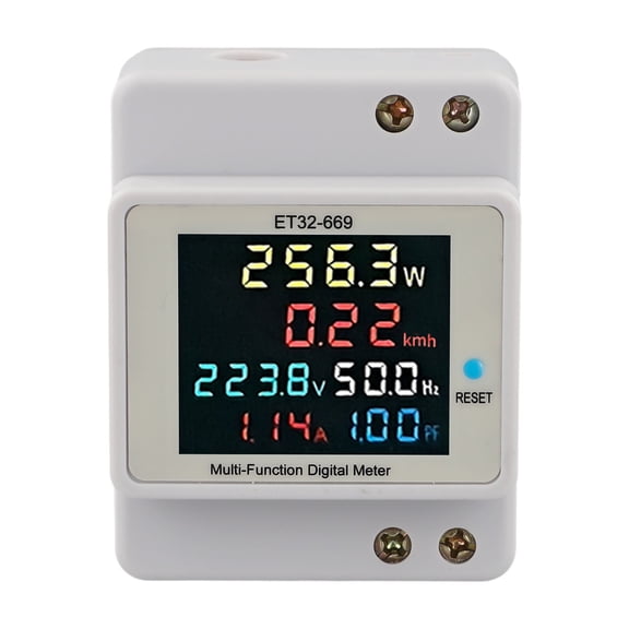 Homena ET32 669 Energy Power Meter 220V 100A Voltage Current 1% Accuracy Measurement
