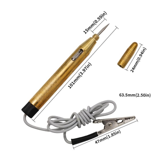 Homena Easily Pierce Wire Insulation Test Circuit Car Light Circuit Lamp Detector Check Circuits Product Name Circuit