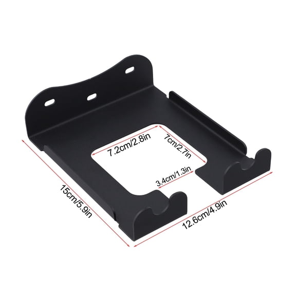 Homena Easy Install Wall Mounted Bracket for Lawn Mower and Yard Electric Tool Storage