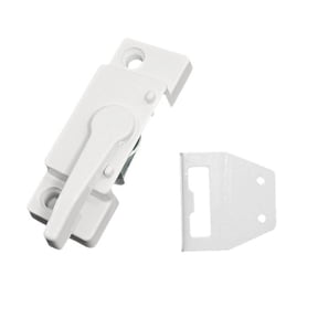 Homena Easy Install White Zinc Alloy Sash Lock for Vertical Sliding Window Security