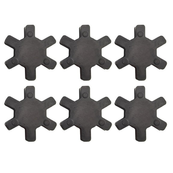 Homena Easy Installation 6PCS L075 Rubber Spider Insert for Lovejoy LJaw Coupling