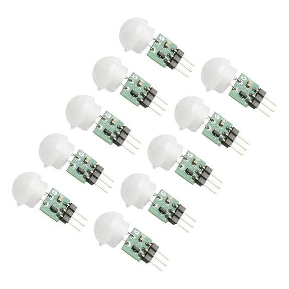 Homena Easy Installation Mini PIR Sensor Human Sensor Module Wide Angle Detection
