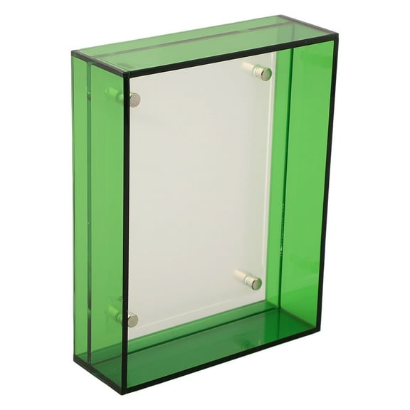 Homena Easy To Assemble Acrylic Picture Frame DIY Frame Clear Acrylic Material Elegant Design Frameless Picture Holder