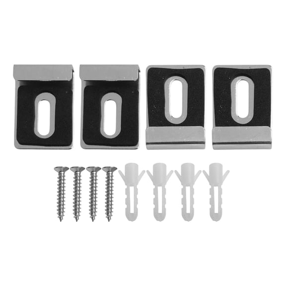 Homena Easy To Install Mirror Brackets Picture Frame Hangers Mirror Bracket About 3 2 5 0 9cm Wall Mount Clips Secure Fixing