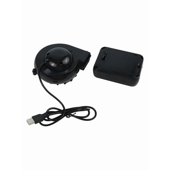 Homena Effective 6V Black Inflatable Suit Fan Lightweight and Portable Design