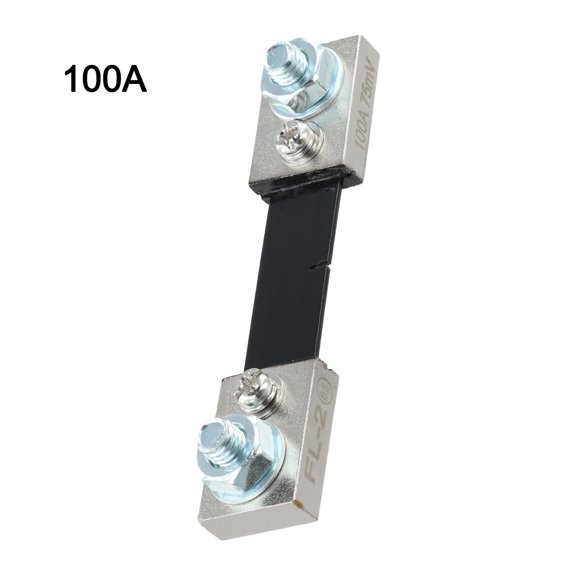 Homena Efficient Shunt Resistor 75mV for DC Current Measurement 50A and 100A Options
