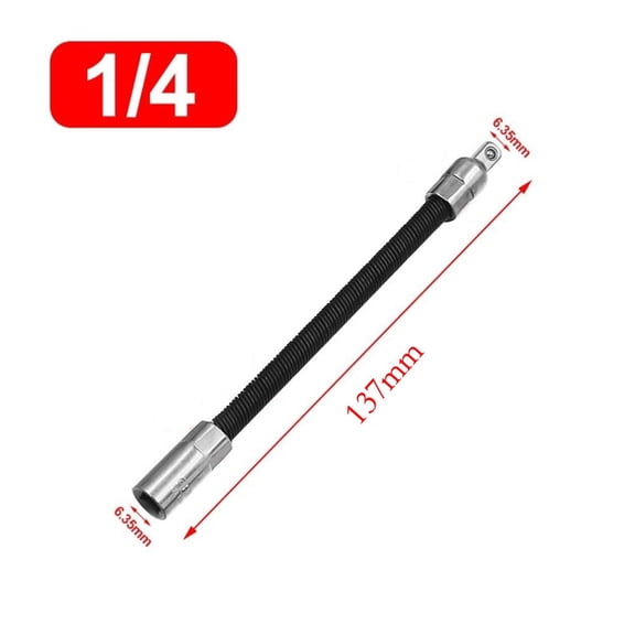 Homena Elastic Post Extension Rod 1pc Hand Tool Long Socket Ratchet Wrench Socket Extension Bar Extension Rod Adapter