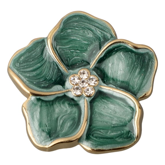 Homena Enamel Glaze Flower Handle Door Knobs Cabinet Drawer Handle For Dresser Drawers Cupboards Kitchen Wardrobes Furniture Hardware