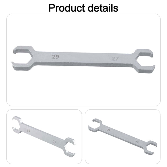 Homena Enhanced Grip Steel Water Distributor Wrench for Secure Handling During Use