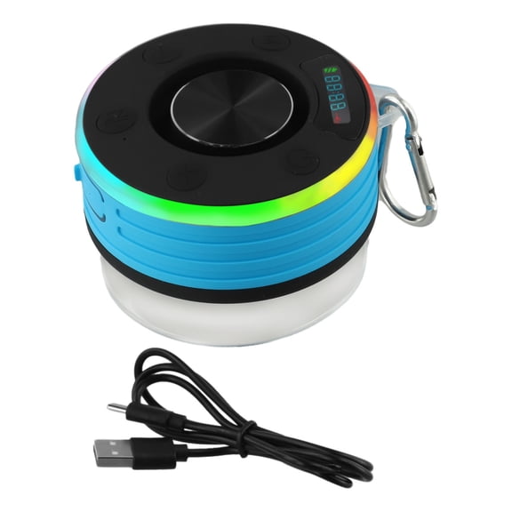 Homena FM Radio Compatible Waterproof Shower Speaker with Long Playtime Battery