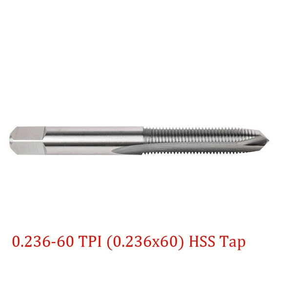 Homena Faucet Style HSS Drill Bit Sized at 0 236x60 TPI Tailored to Fit Various Applications Including the Popular Bushing Model