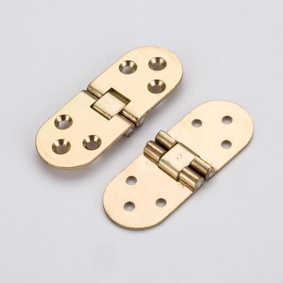 Homena Flap Hinge 180 Degree Hinge Flip Round Table Pure Copper Furniture Hardware Zinc Alloy For Folding Tables Cabinets