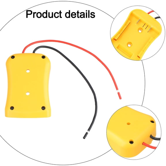 Homena For DIY Tool Connection Adapter Compatible with For DeWalt 18V Battery
