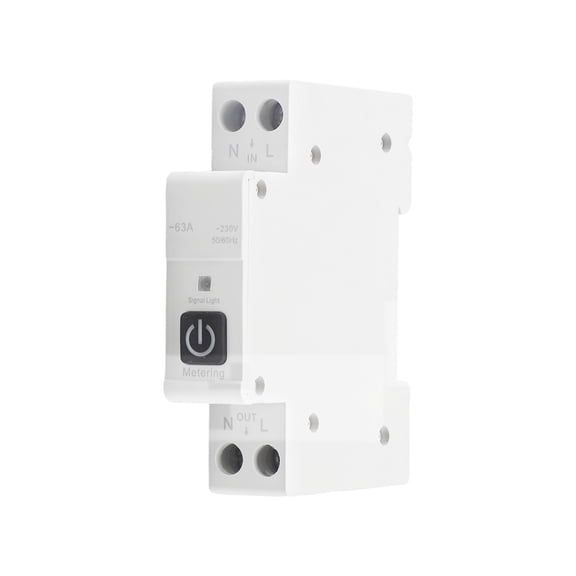 Homena For Tuya Zigbees Circuit Breaker Smart Switch With Metering Function DIN Rail Control APP Remote Control Voltage And Current Pro