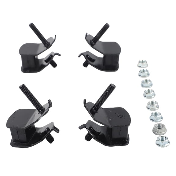 Homena Generator Rubber Brackets Anti-Vibration Brackets 4 Pieces Vibration Reduction For Generators Automotive Upgrades