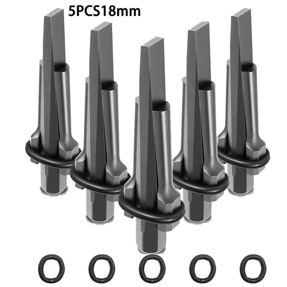 Homena Granite Cutter Wedge Tool Kit Diameter 18mm Rock Splitting Wedges Effective Stone Splitting Method Quarry Work