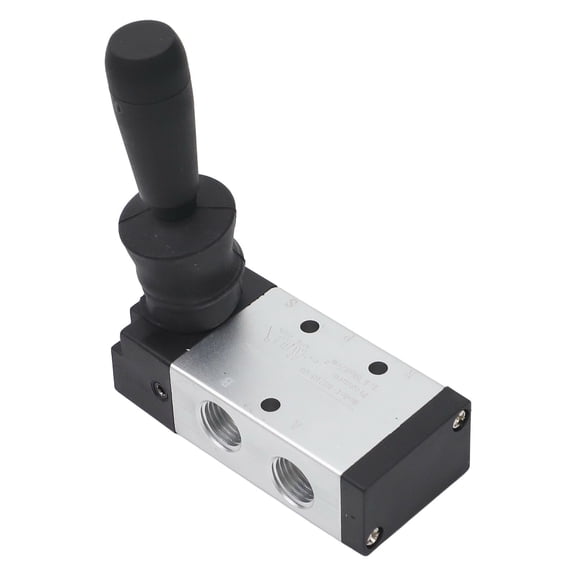 Homena Hand Pull Lever Pneumatic Air Valve 4H210-08 5 Port 2 Position 1/4In PT Control Operate Air Manual Valve Pneumatic Control Valve