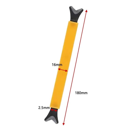 Homena Hand Tools Caulking Sheet Seam Scraping Tool Workshop Equipment ABS Pressure Seam Tungsten Steel 1PC High-quality