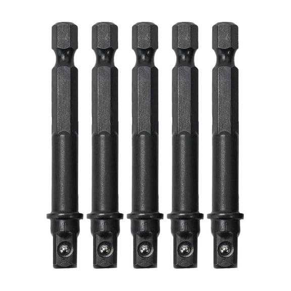 Homena Hex Shank Socket Adapter 1/4Inch Chrome Vanadium Steel Screwdriver Adapter Tools