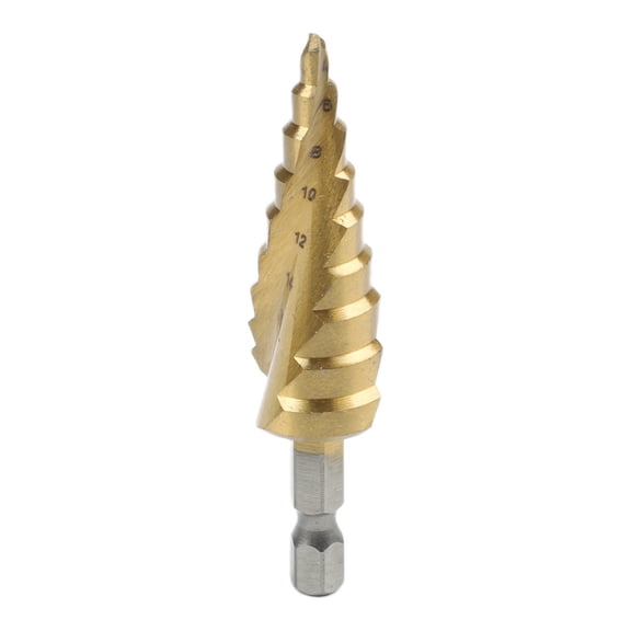 Homena Hex Shank Spiral Step Drill Bit Set 4-12mm 4-20mm 4-32mm Taper Hole Cutter For Metal Wood Plastic Hardware Tools