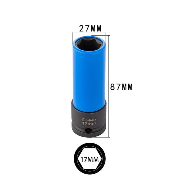 Homena Hex Sockets Tire Protection Sleeve For Impact- Lug Nut Socket With Protective Sleeves Wheel Protector -Impact Socket