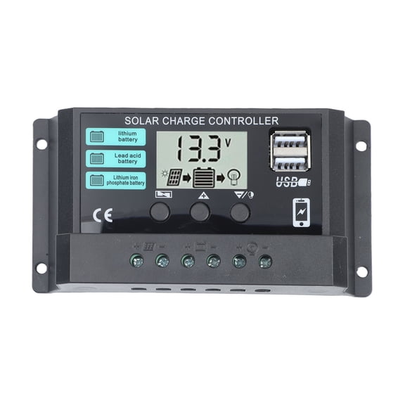 Homena High Performance Solar Charge Controller 12V 24V with Open Circuit Protection