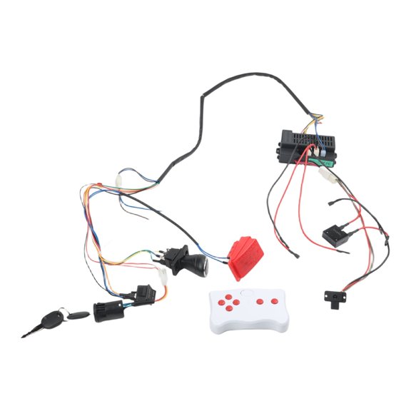 Homena High Power Children's Electric Car Wiring Harness Kit 2.4G Remote Control Kit For Test Measurement Tool Accessory